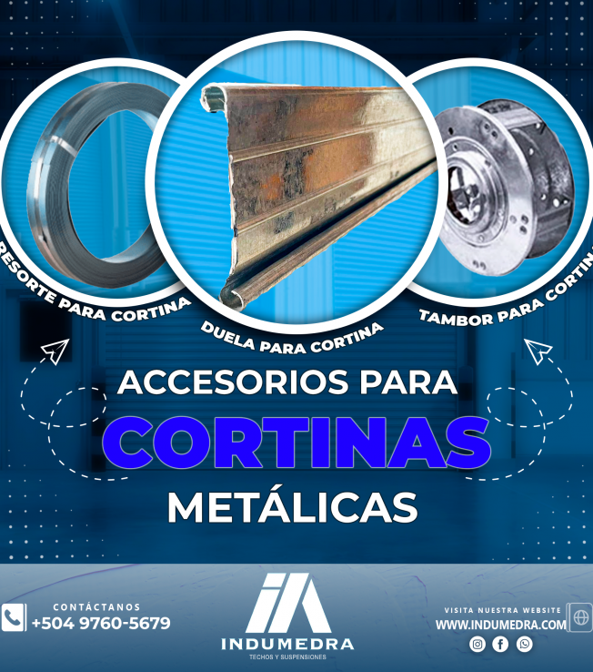 Accesorios para Cortinas Metálicas